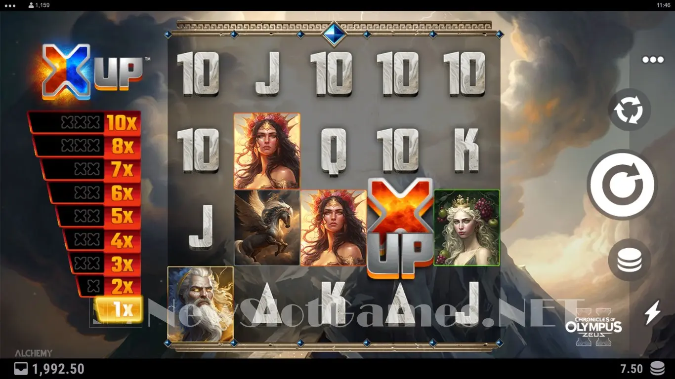 Chronicles of Olympus II Zeus slot