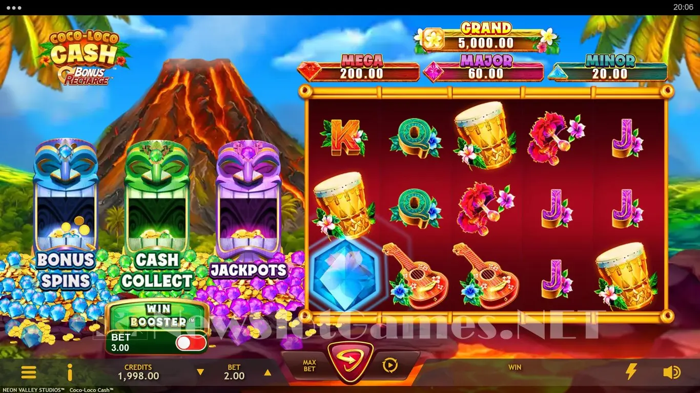 Coco-Loco Cash slot