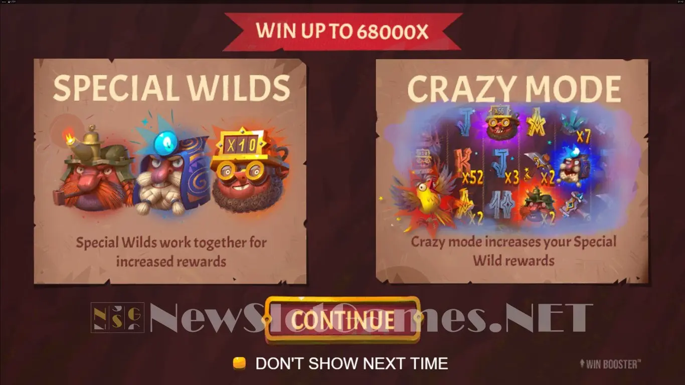 Crazy Digginz Its All Mine slot