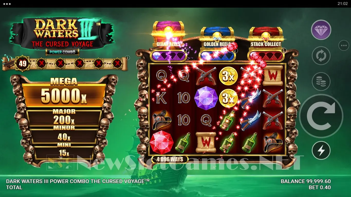 Dark Waters 3 The Cursed Voyage slot