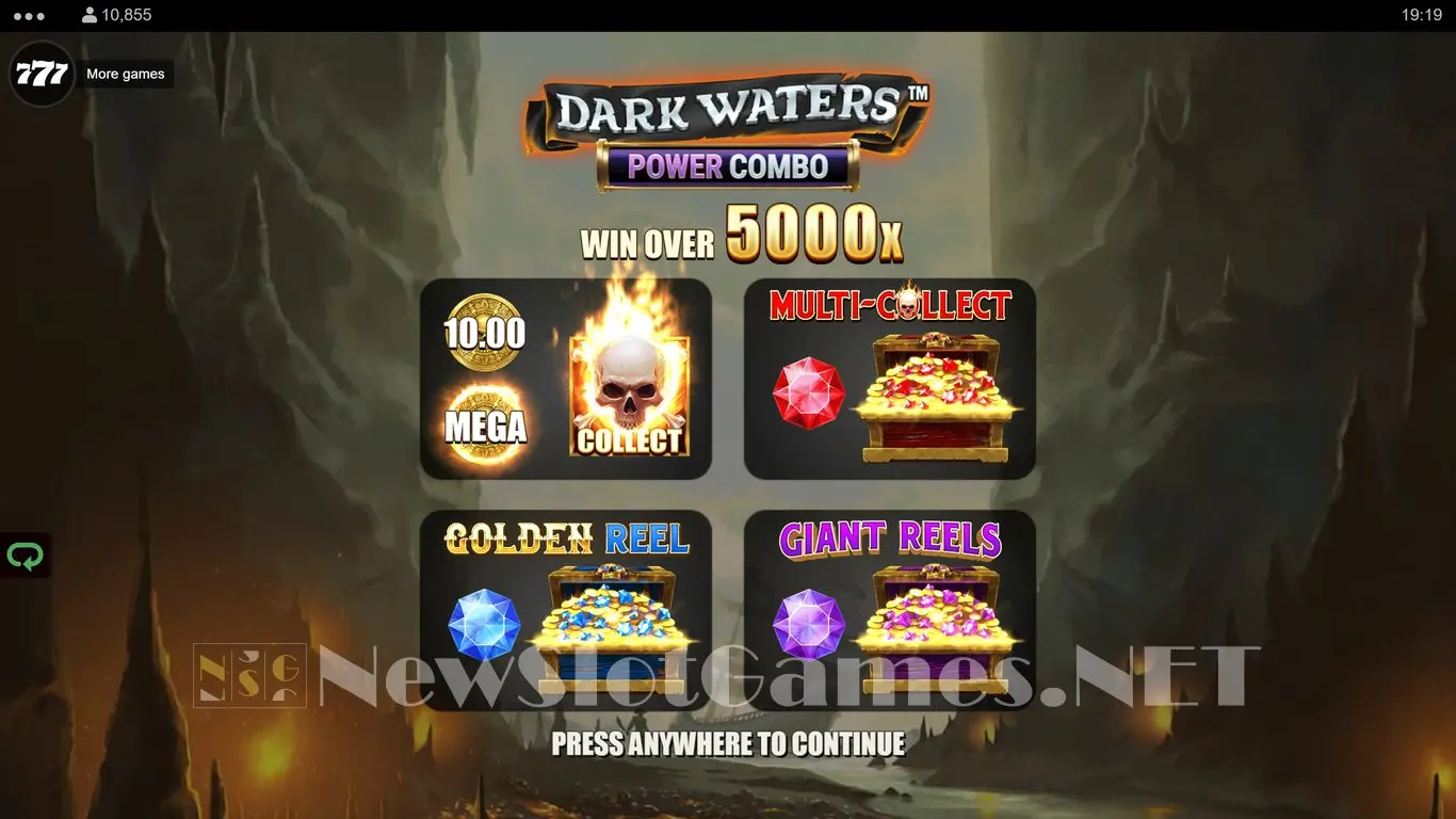 Dark Waters Power Combo slot