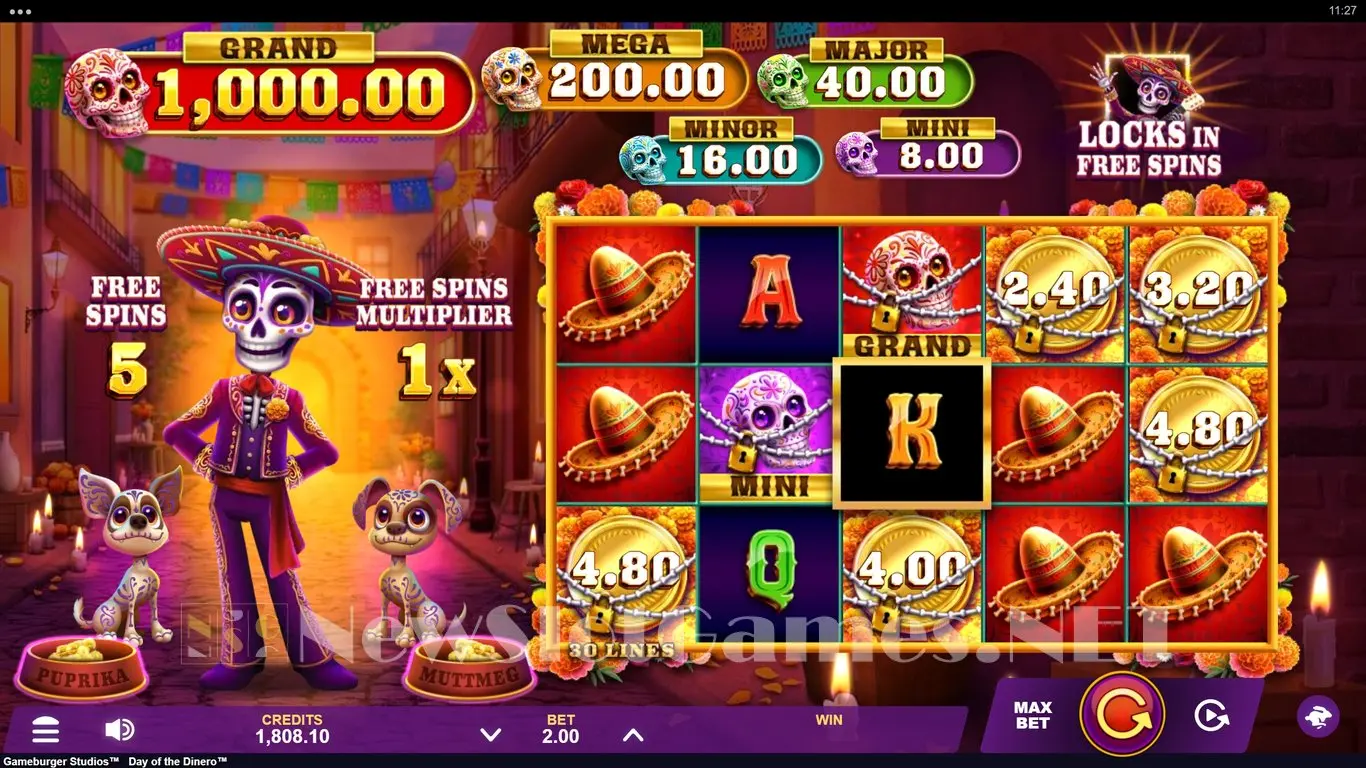 Day Of The Dinero slot