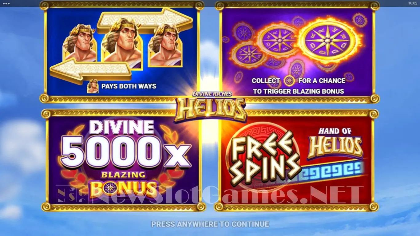 Divine Riches Helios slot
