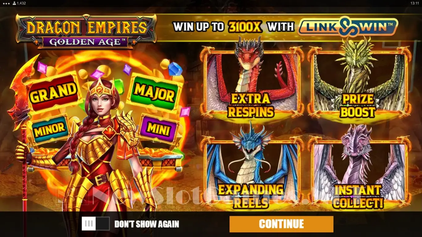 Dragon Empires Golden Age slot