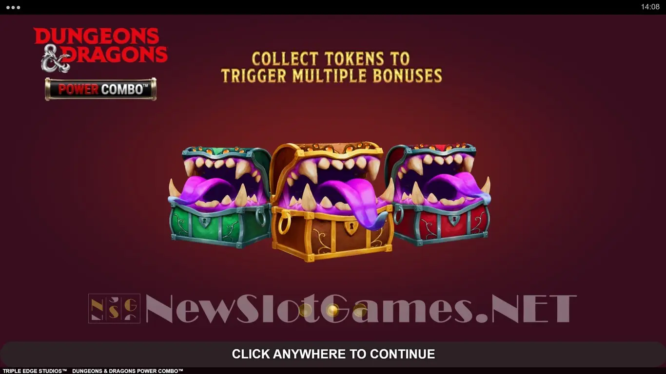 Dungeons & Dragons Power Combo slot