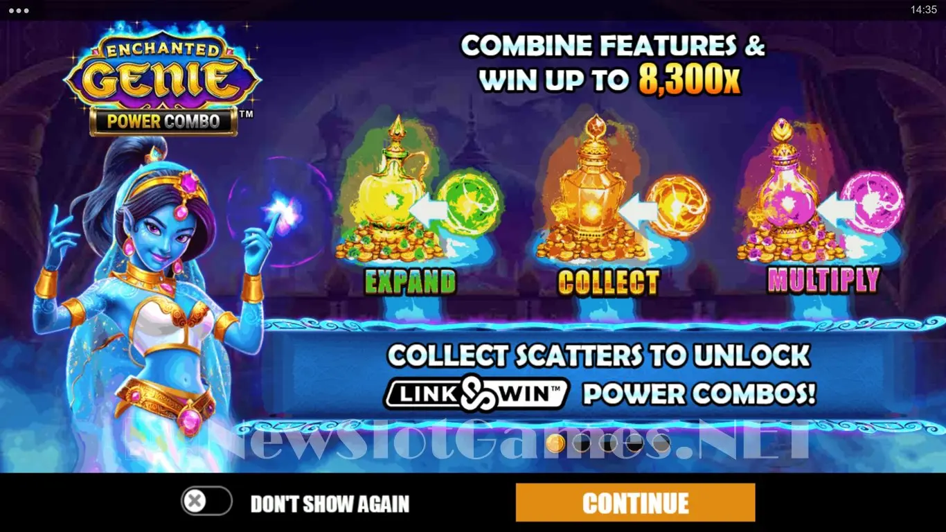Enchanted Genie Power Combo slot