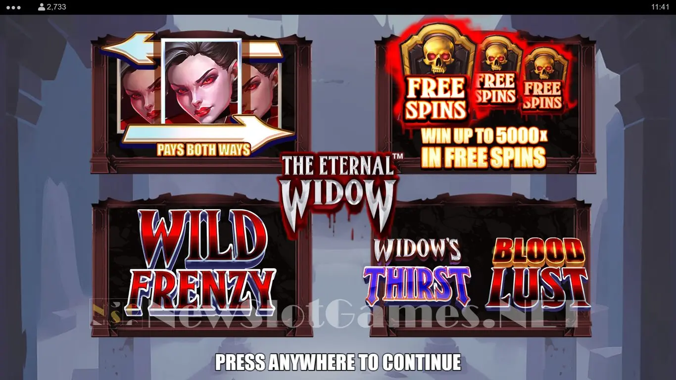The Eternal Widow slot