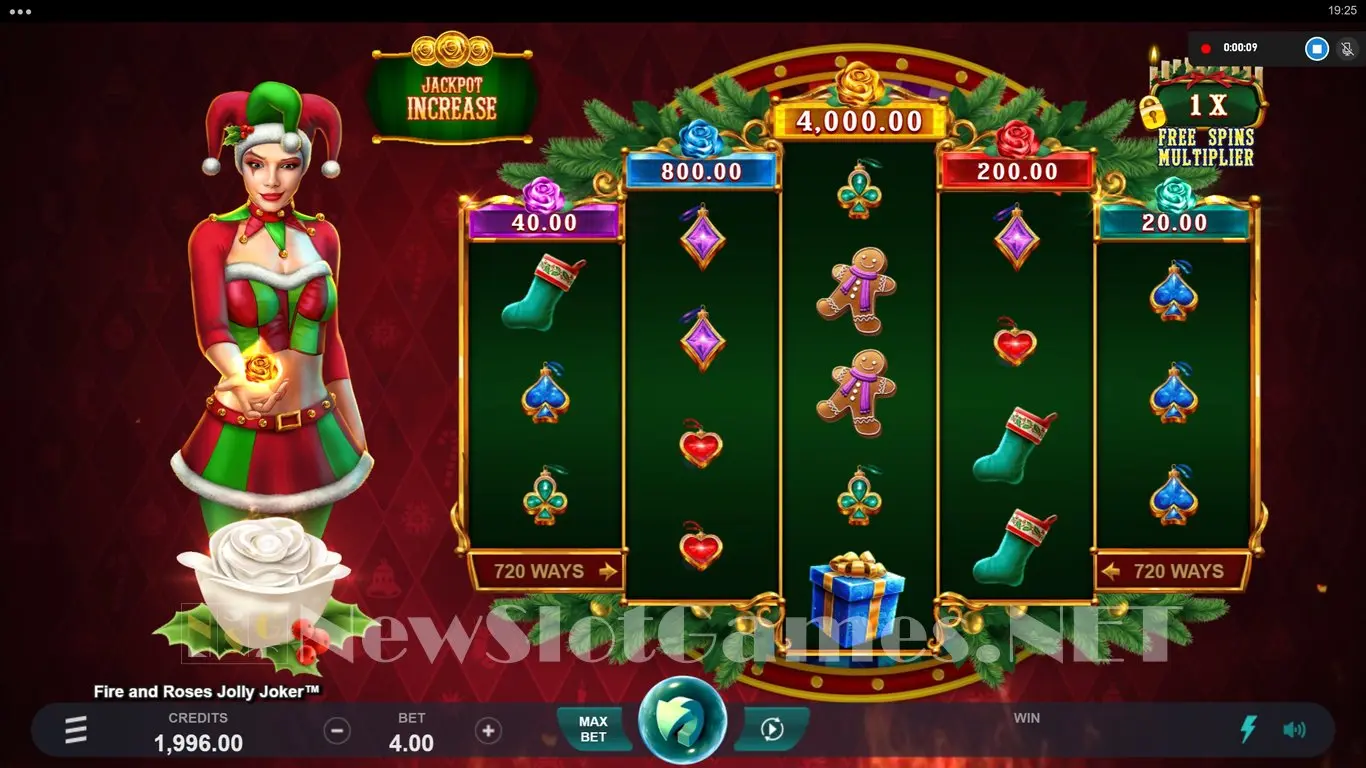 Fire and Roses Jolly Joker slot