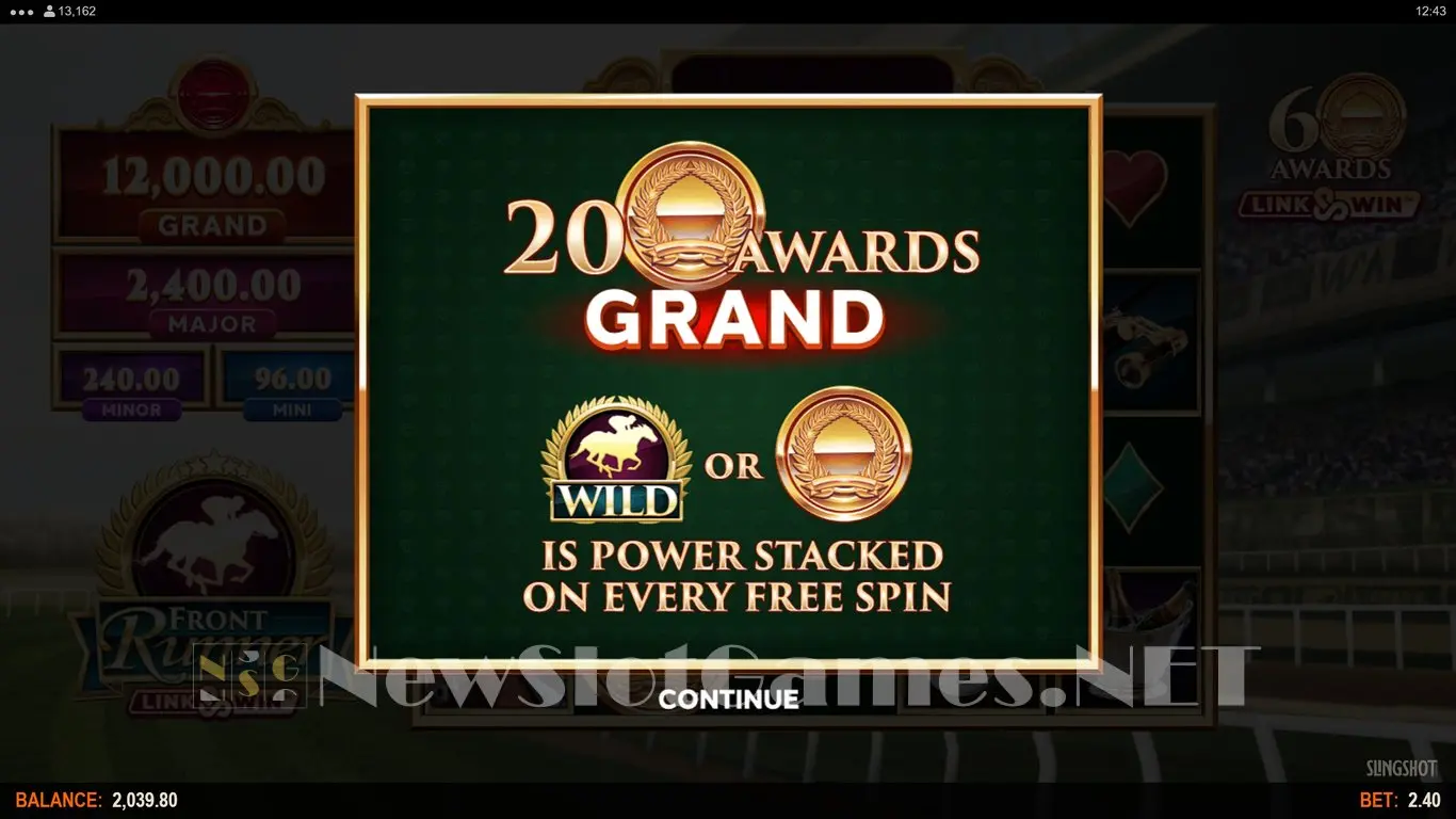 Front Runner Link and Win slot