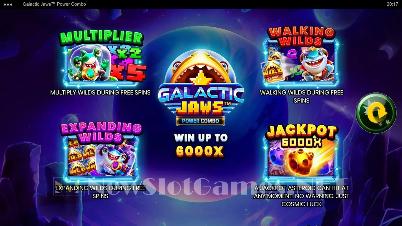 Galactic Jaws Power Combo slot