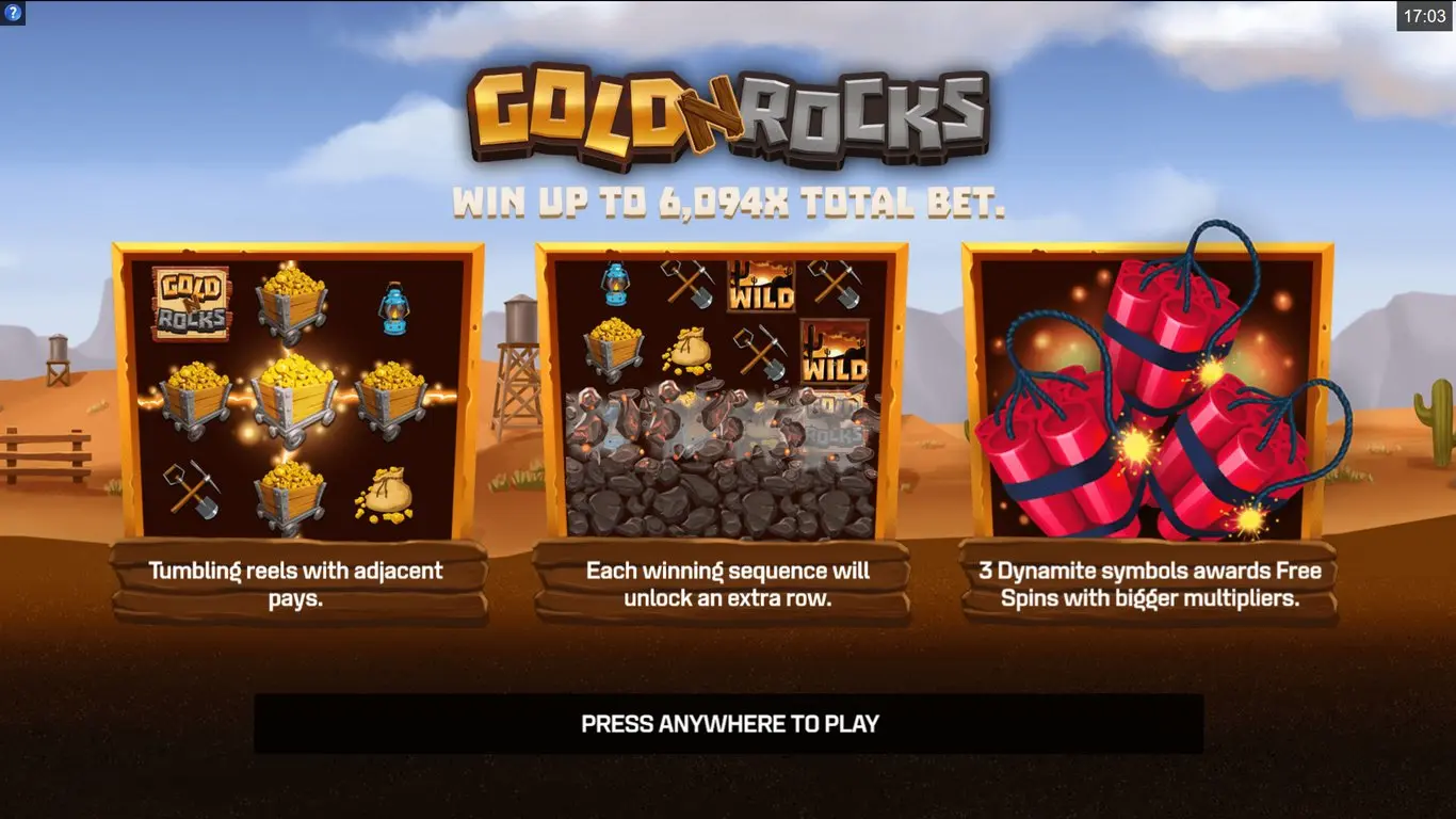 Gold N Rocks slot