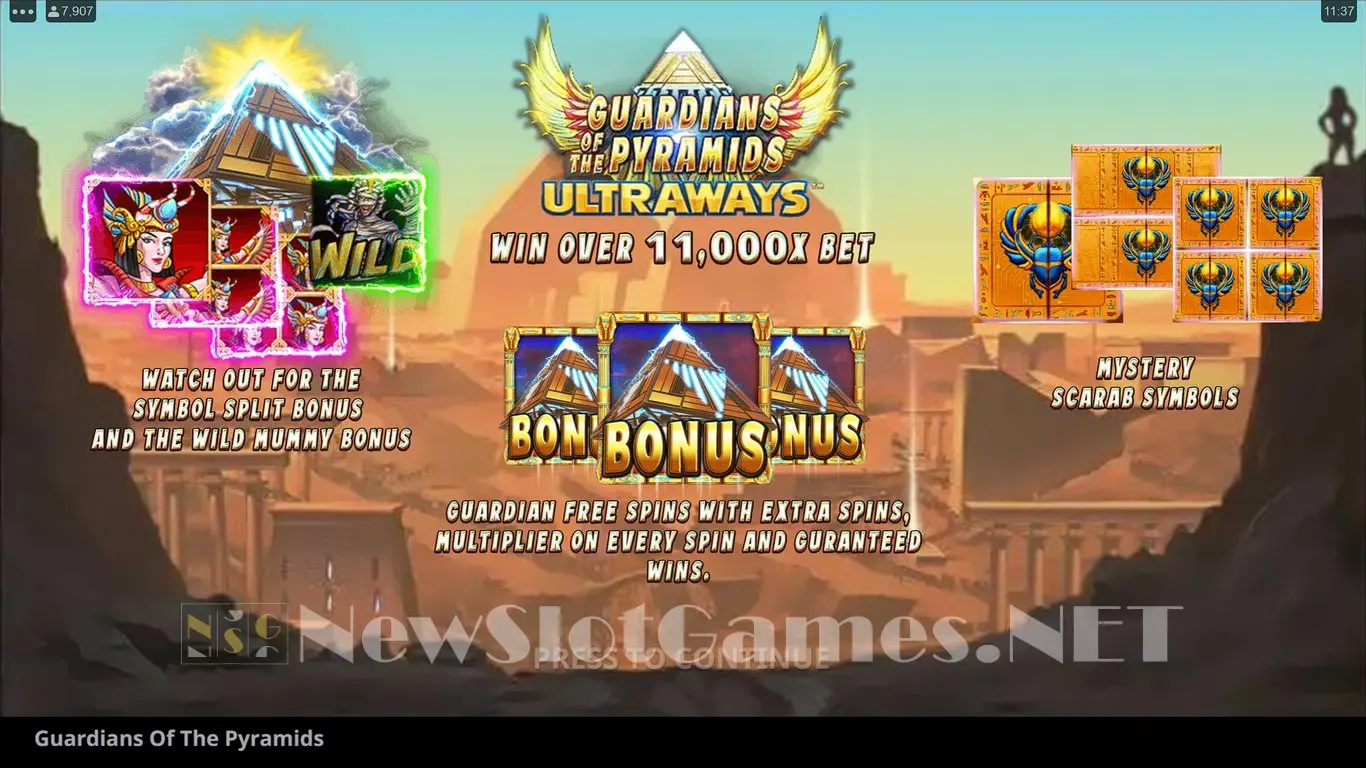 Guardians of the Pyramids slot