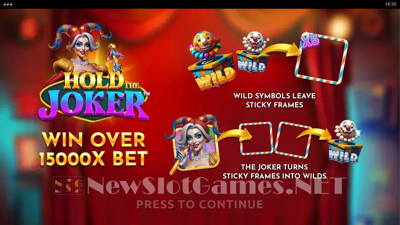Hold the Joker slot