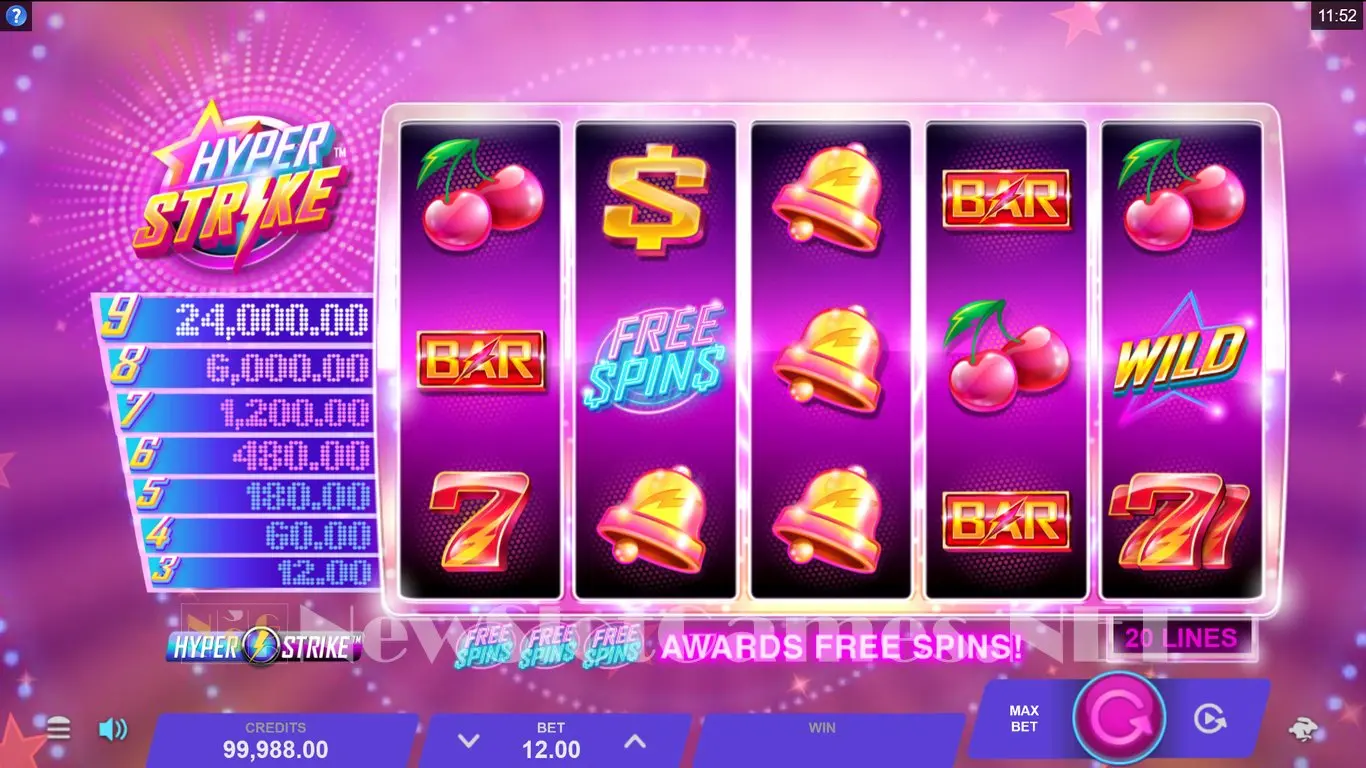 Hyper Strike slot