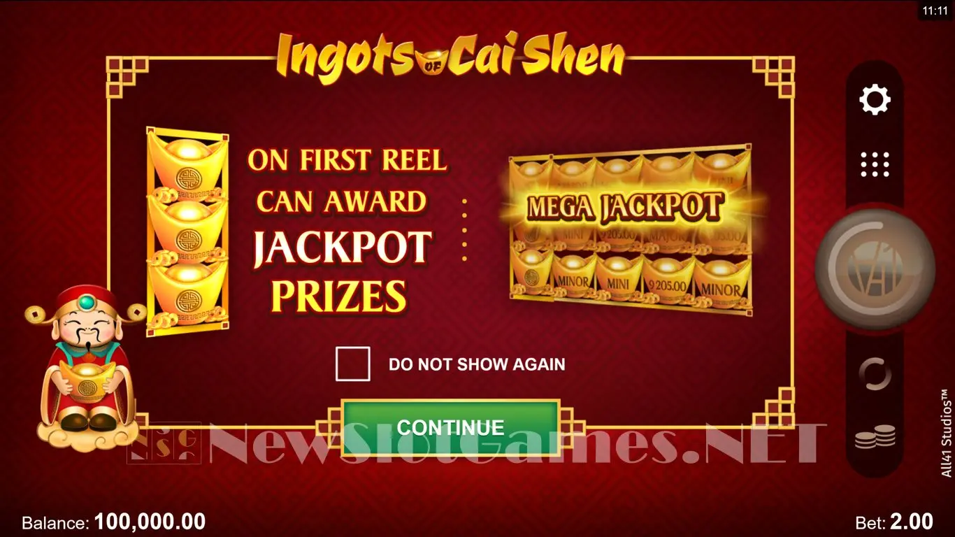 Ingots of Cai Shen slot