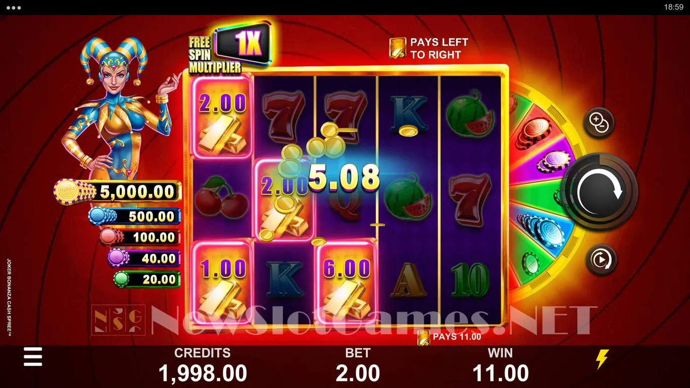 Joker Bonanza Cash Spree slot