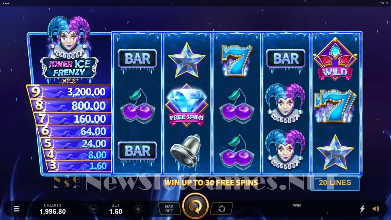 Joker Ice Frenzy slot