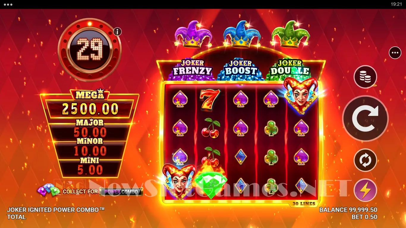Joker Ignited Power Combo slot