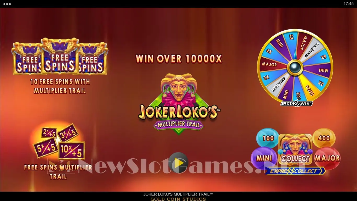 Joker Lokos Multiplier Trail slot