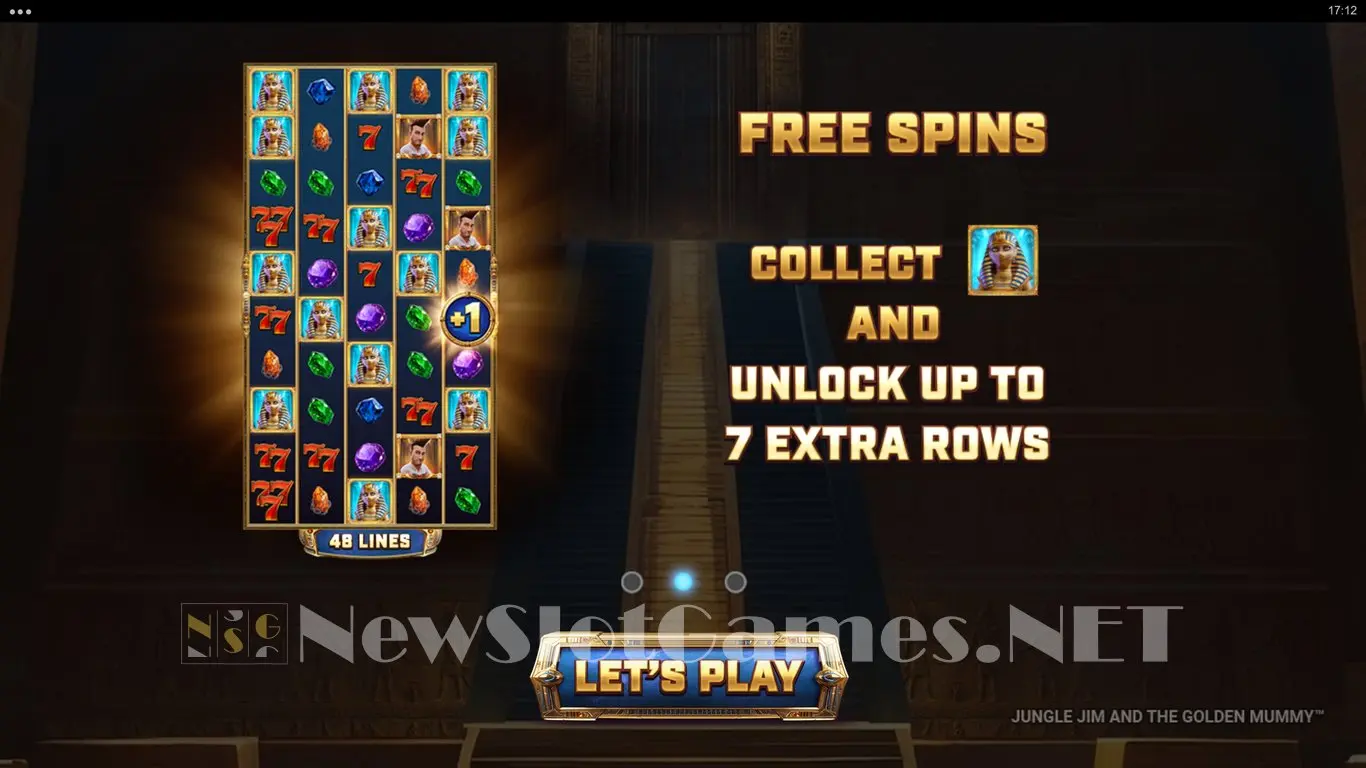 Jungle Jim and the Golden Mummy slot