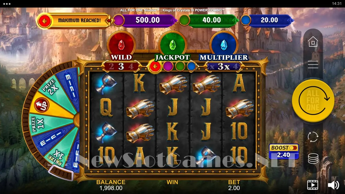 Kings of Crystals III Power Combo slot