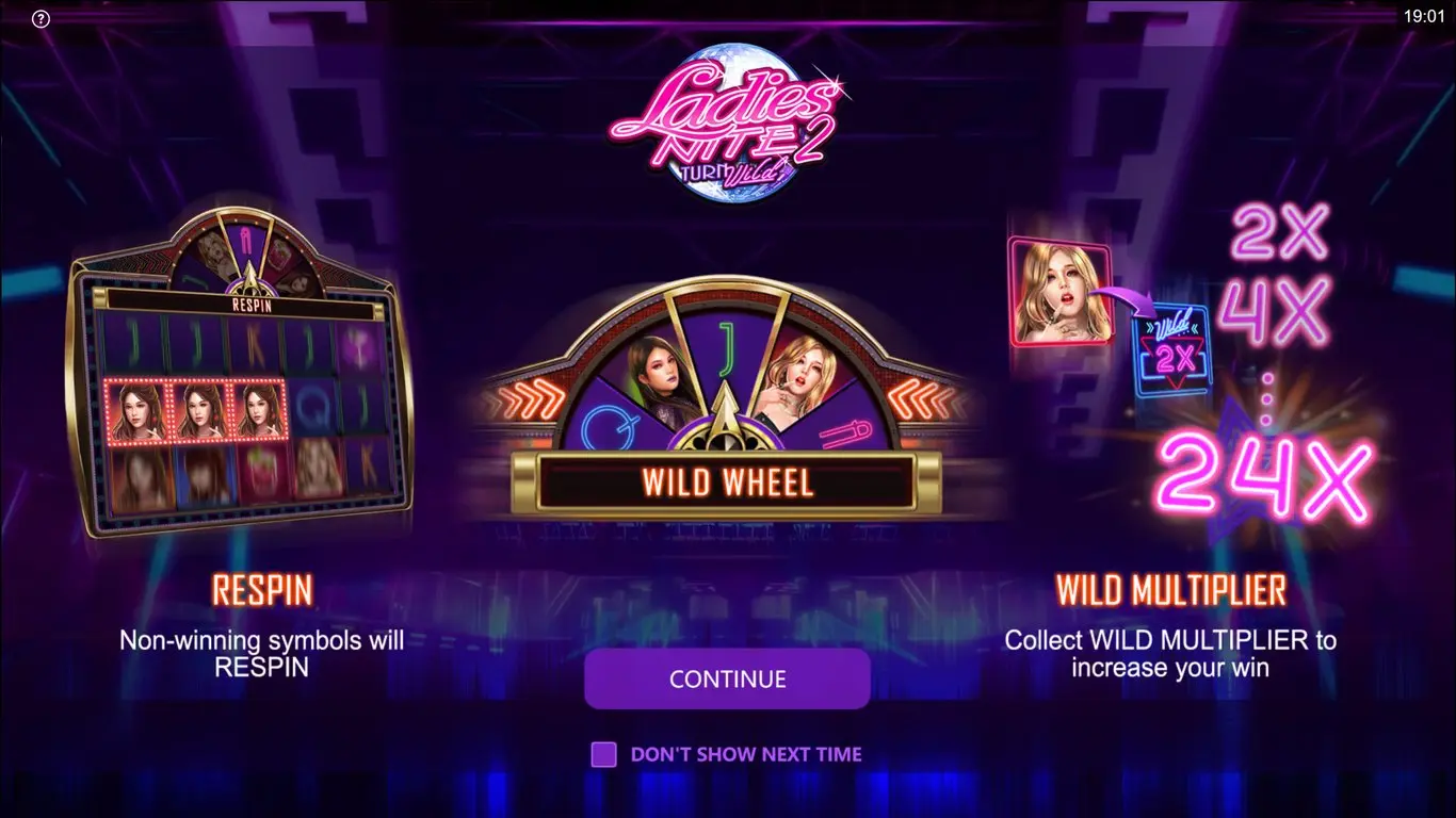 Ladies Nite 2 Turn Wild slot