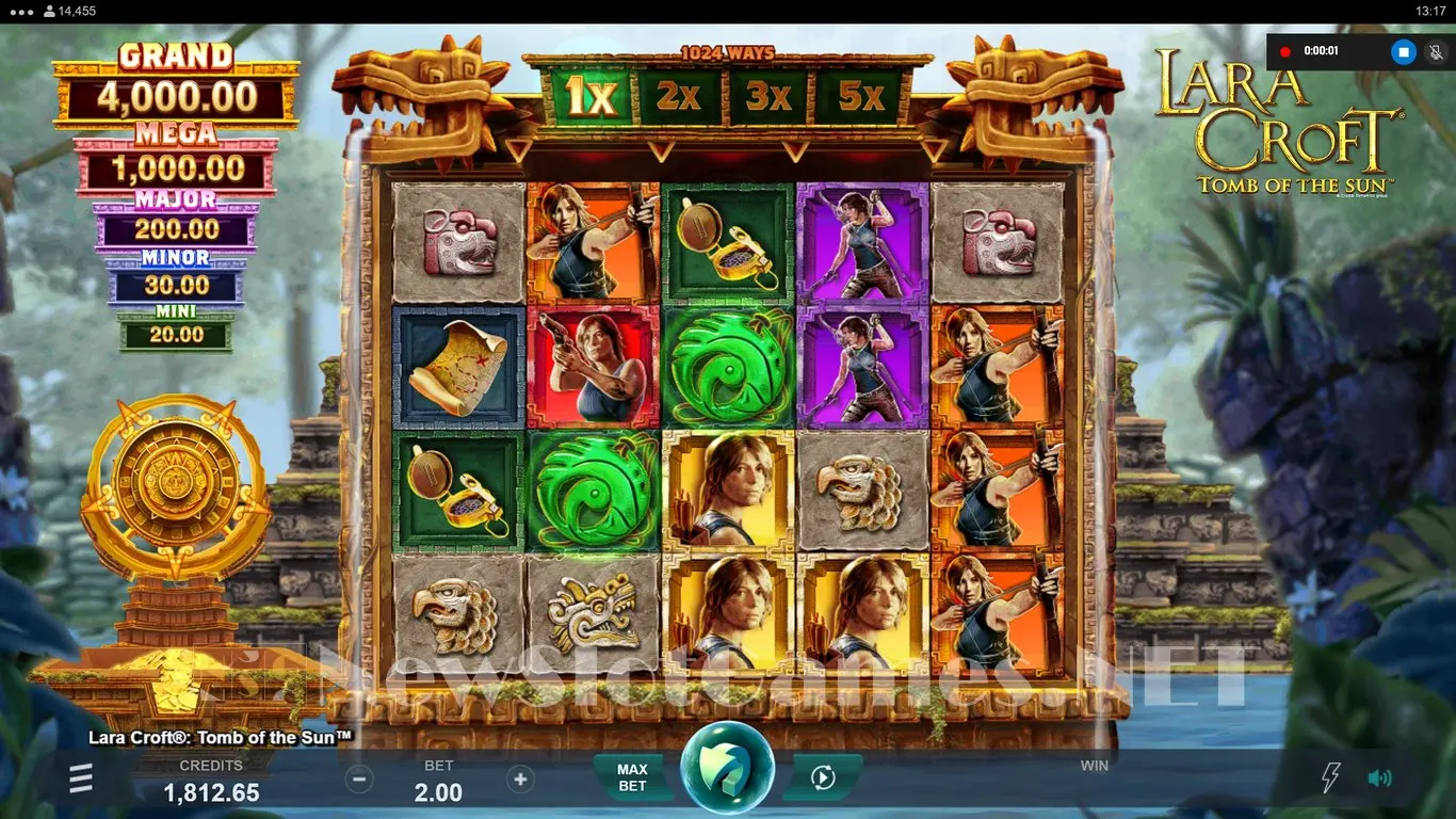 Lara Croft Tomb of the Sun slot