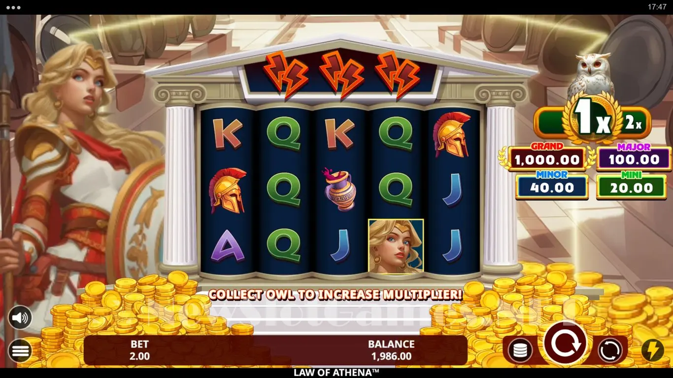 Law of Athena slot