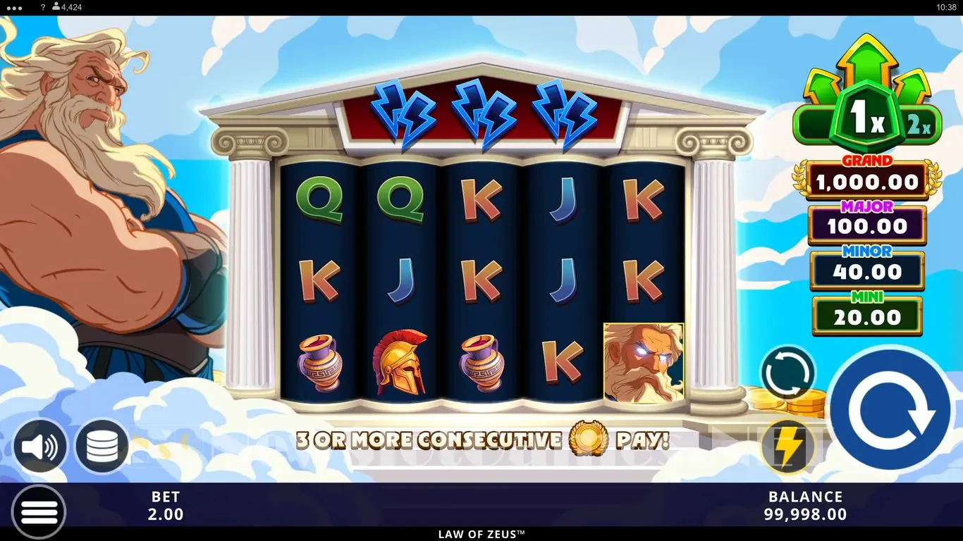 Law of Zeus slot