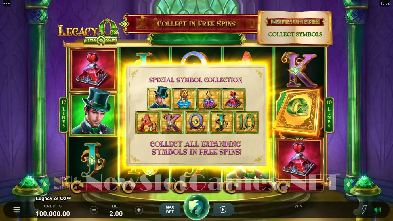 Legacy of Oz slot