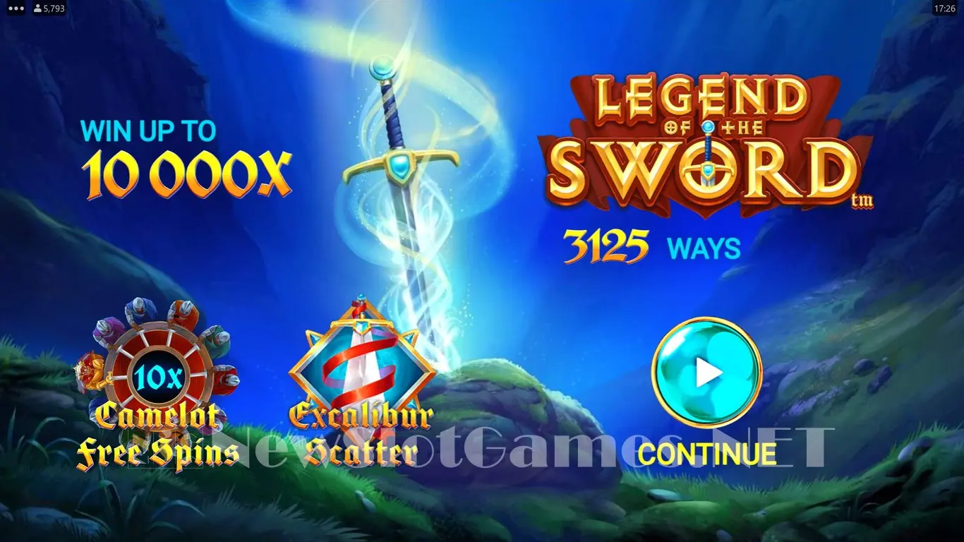 Legend of the Sword slot