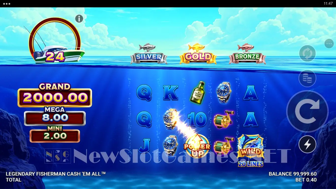 Legendary Fisherman Cash Em All slot
