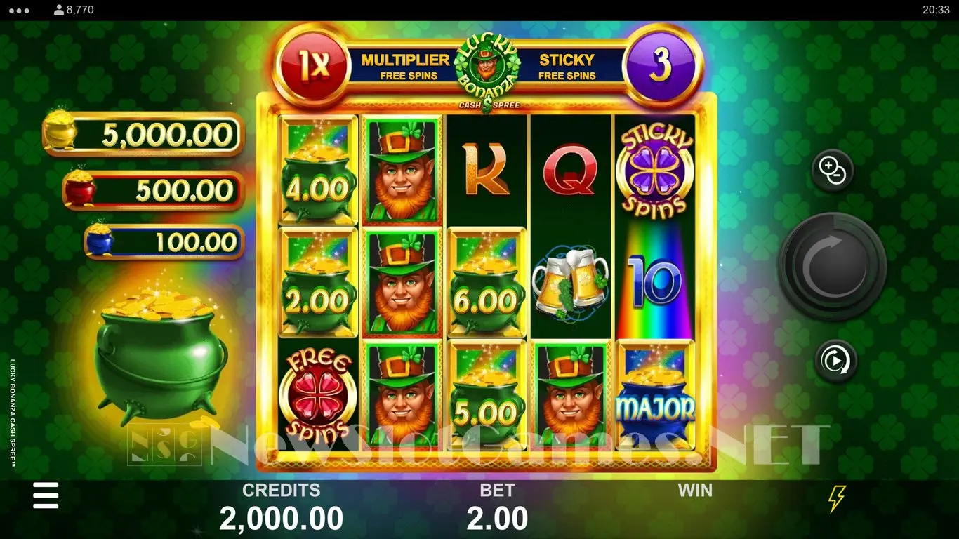 Lucky Bonanza Cash Spree slot