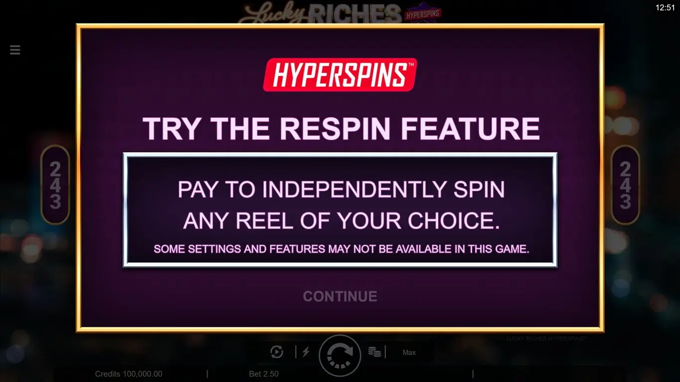 Lucky Riches Hyperspins slot