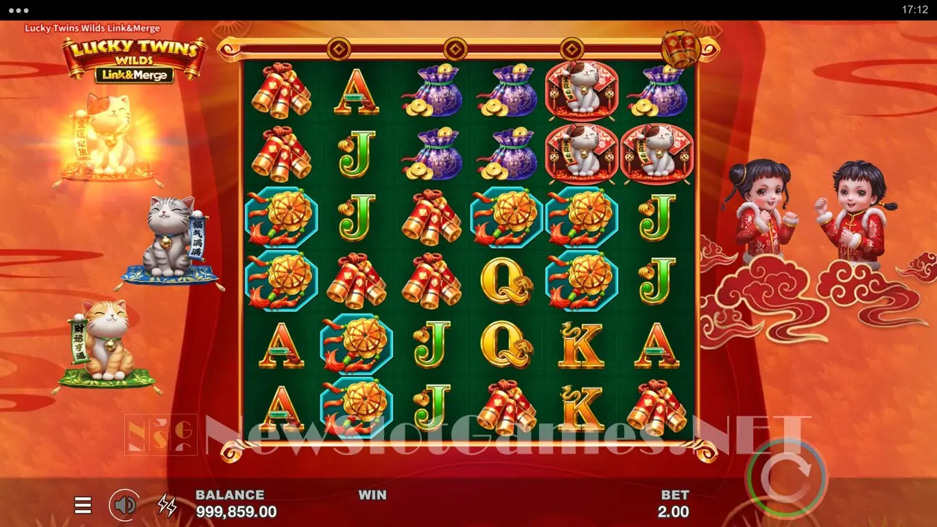 Lucky Twins Wilds Link&Merge slot