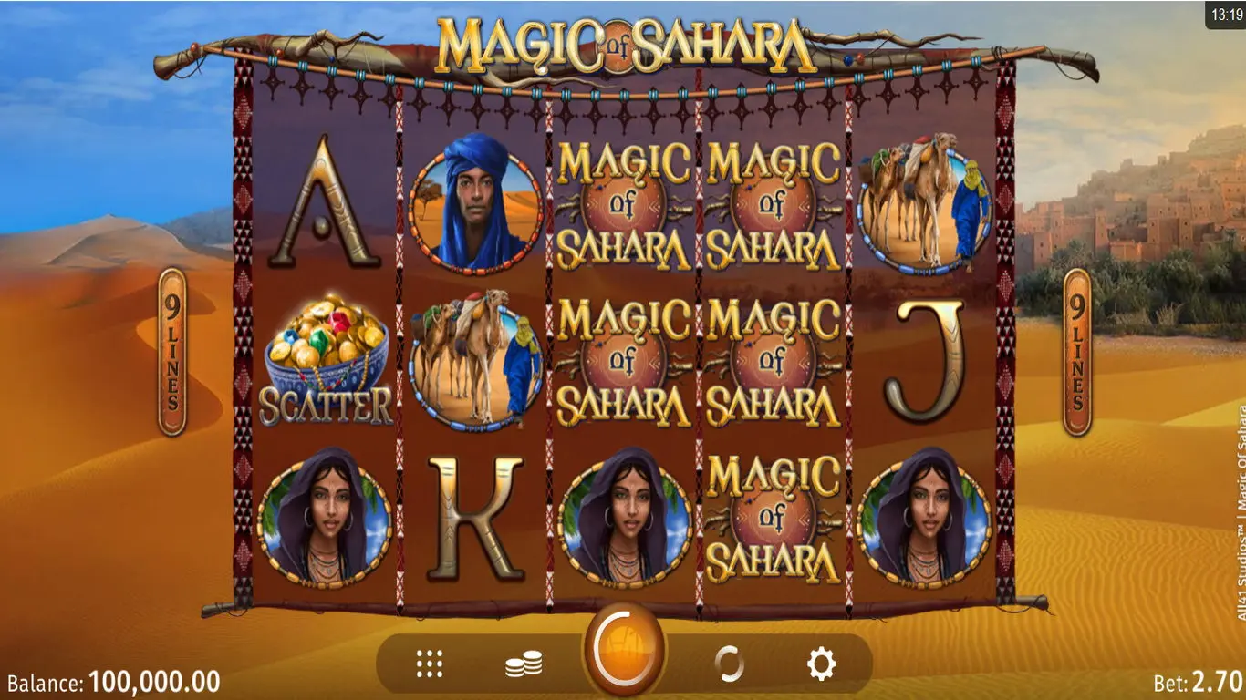 Magic of Sahara slot