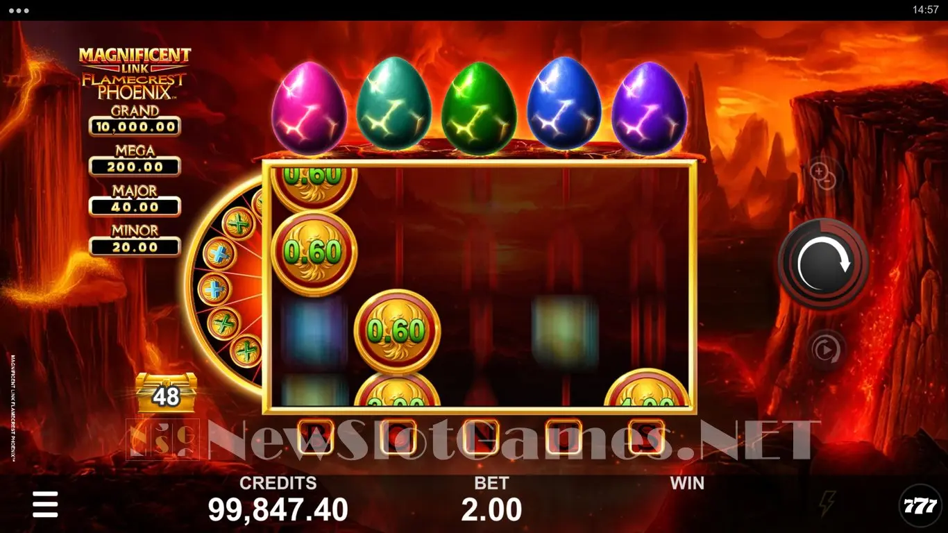 Magnificent Link Flamecrest Phoenix slot