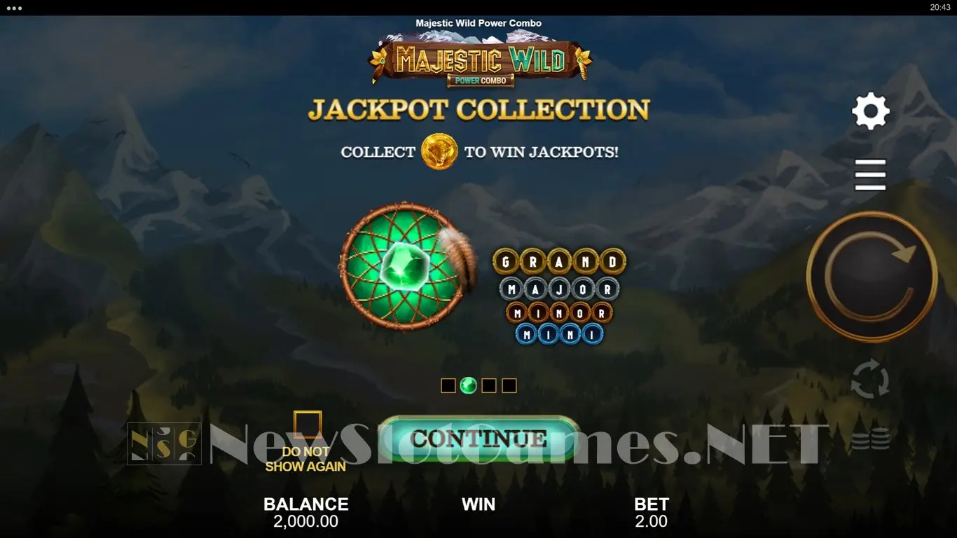 Majestic Wilds Power Combo slot
