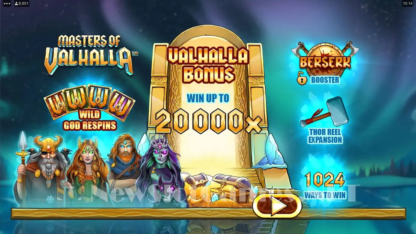 Masters of Valhalla slot