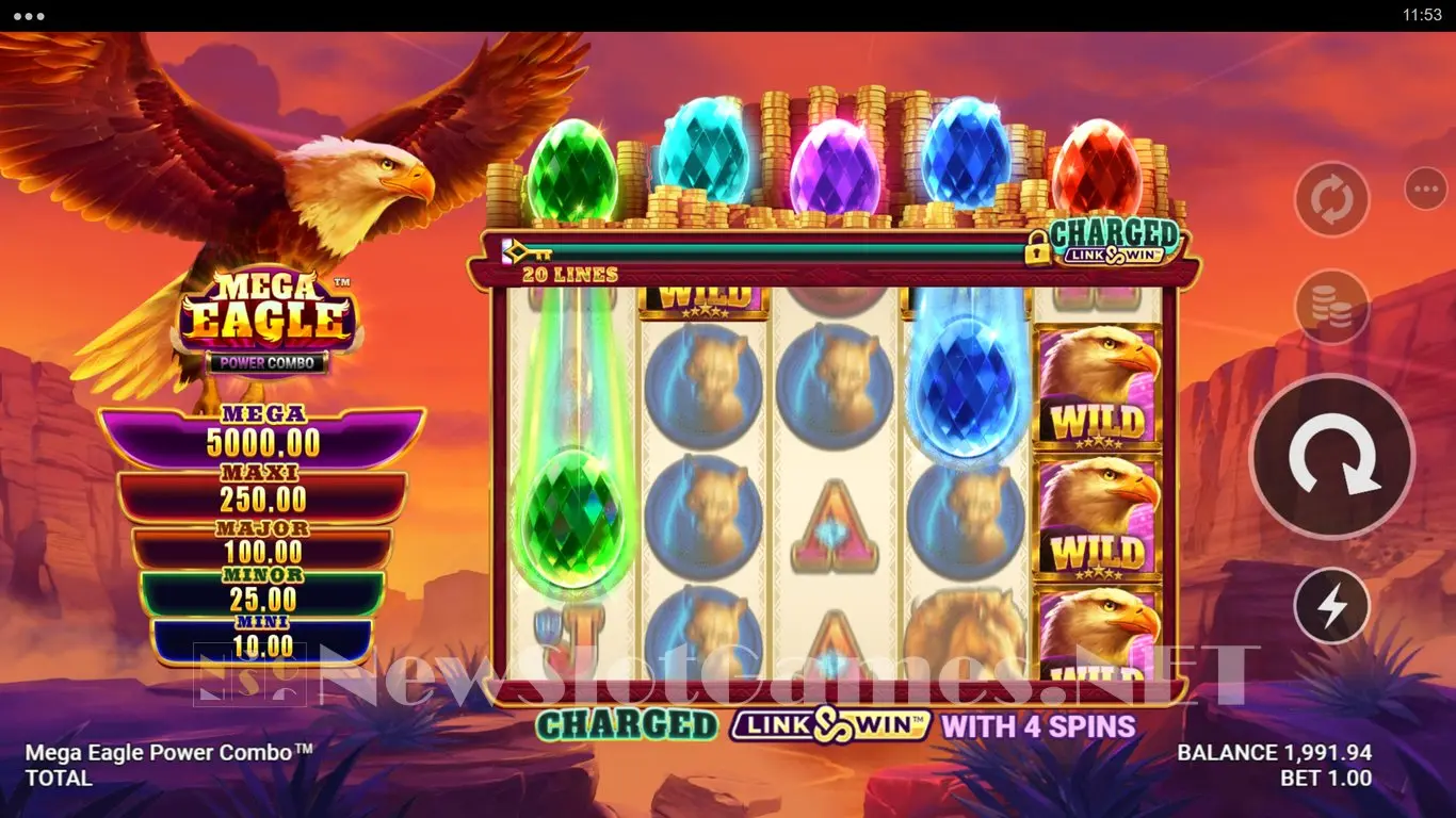 Mega Eagle Power Combo slot