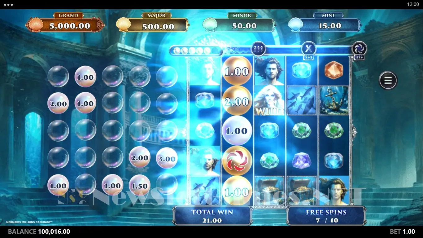 Mermaids Millions Cashingo slot
