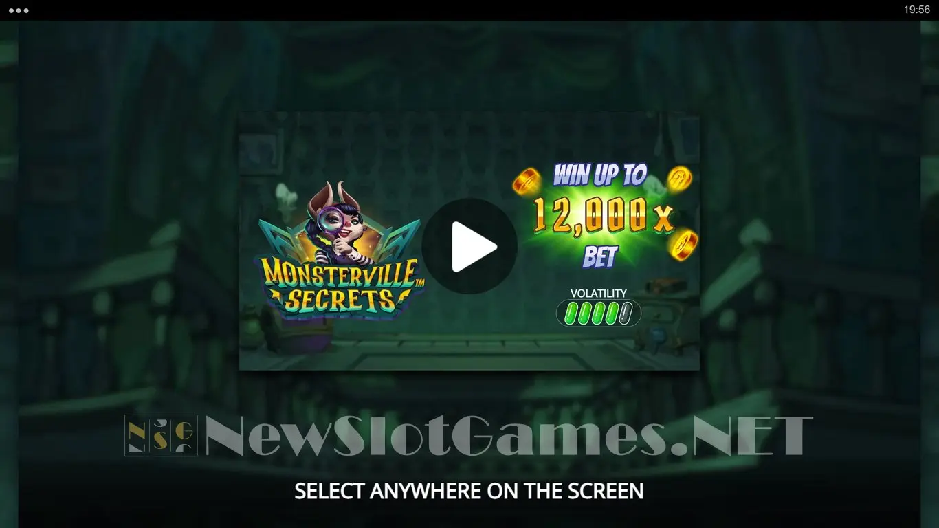 Monsterville Secrets slot