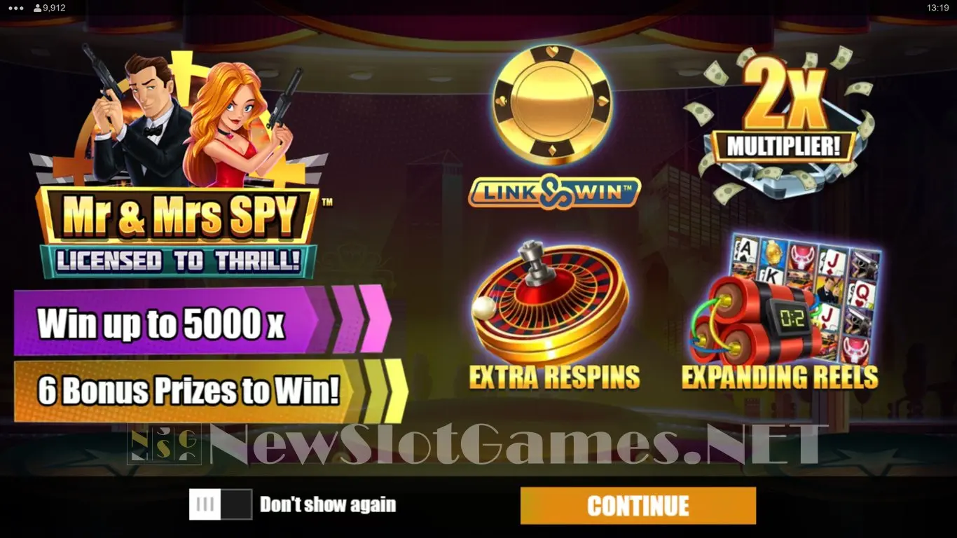 Mr & Mrs Spy slot