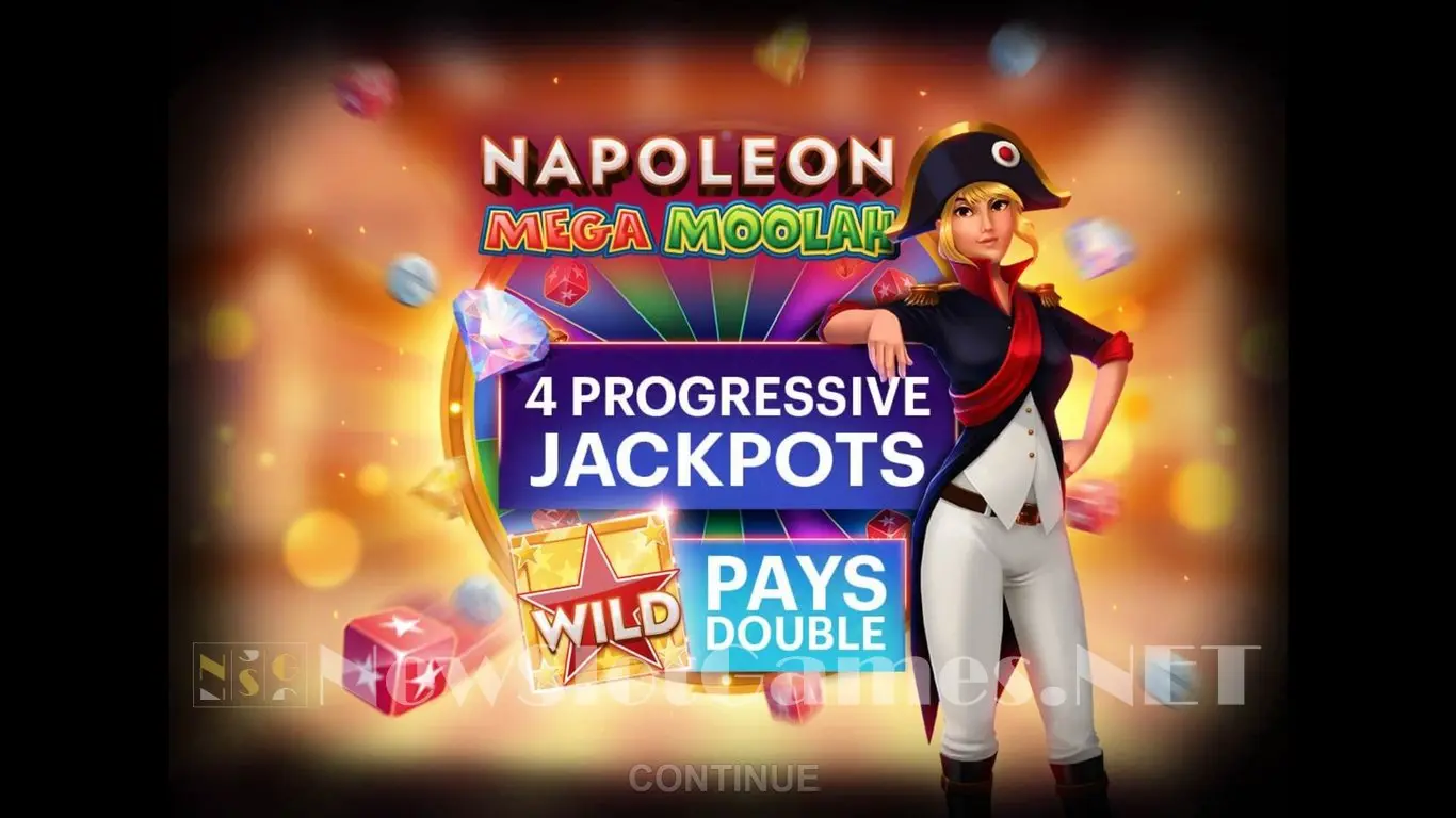 Napoleon Mega Moolah slot