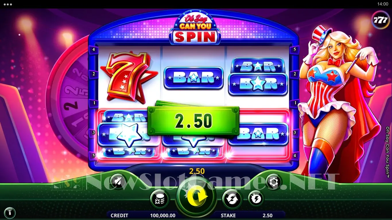 Oh Say Can You Spin slot