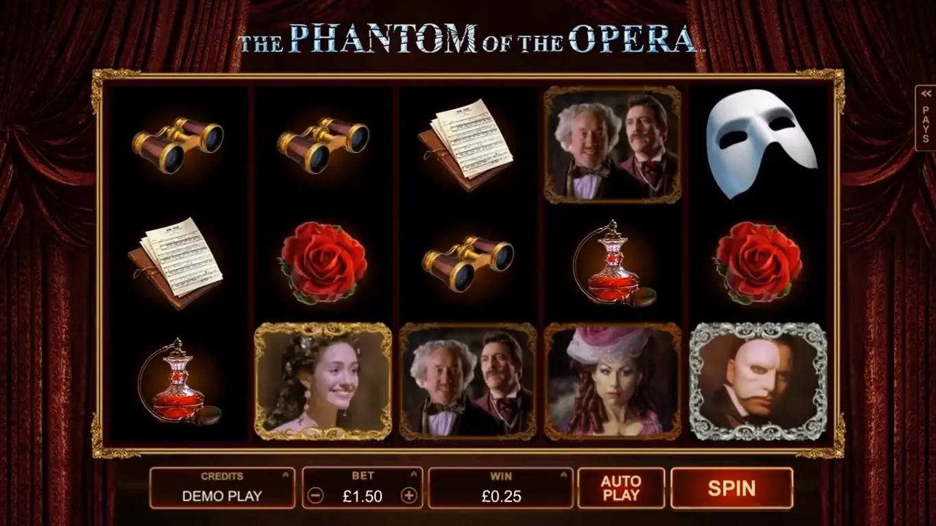 Phantom of the Opera slot