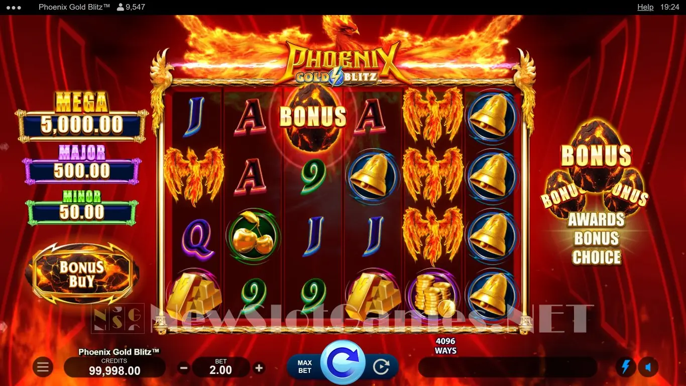 Phoenix Gold Blitz slot