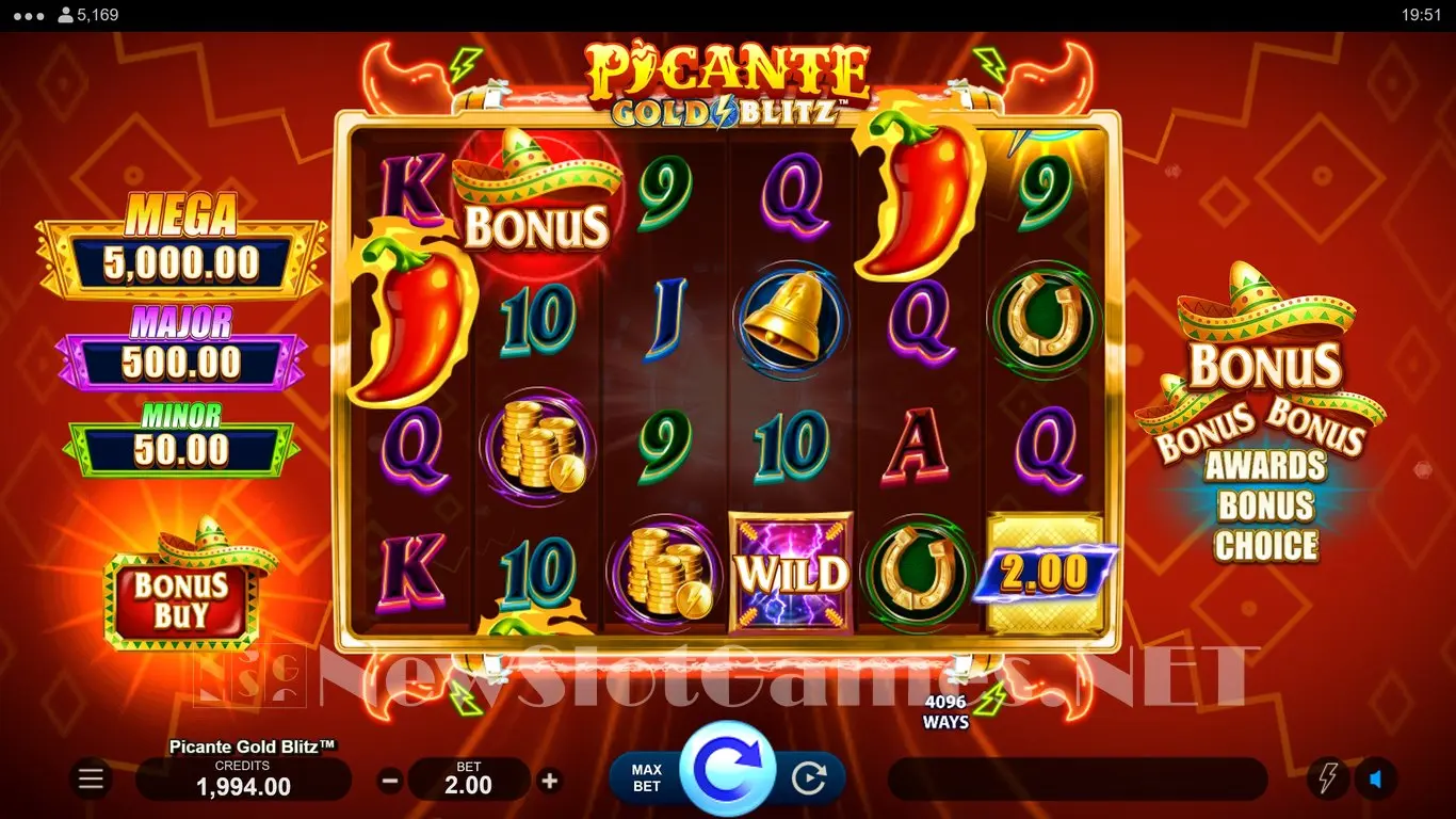 Picante Gold Blitz slot