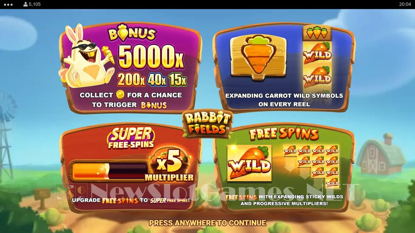 Rabbit Fields slot