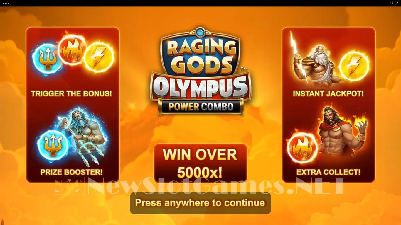 Raging Gods Olympus slot